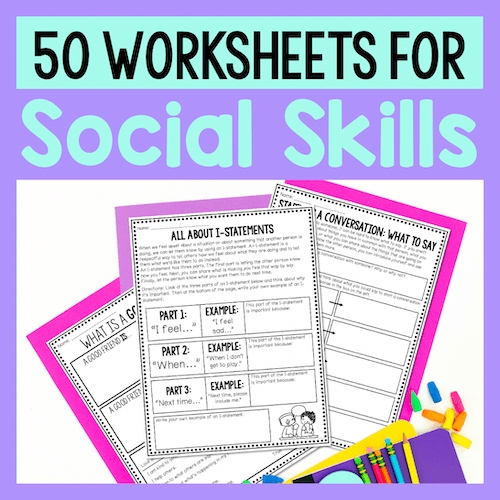 Mastering Social Skills with Worksheets