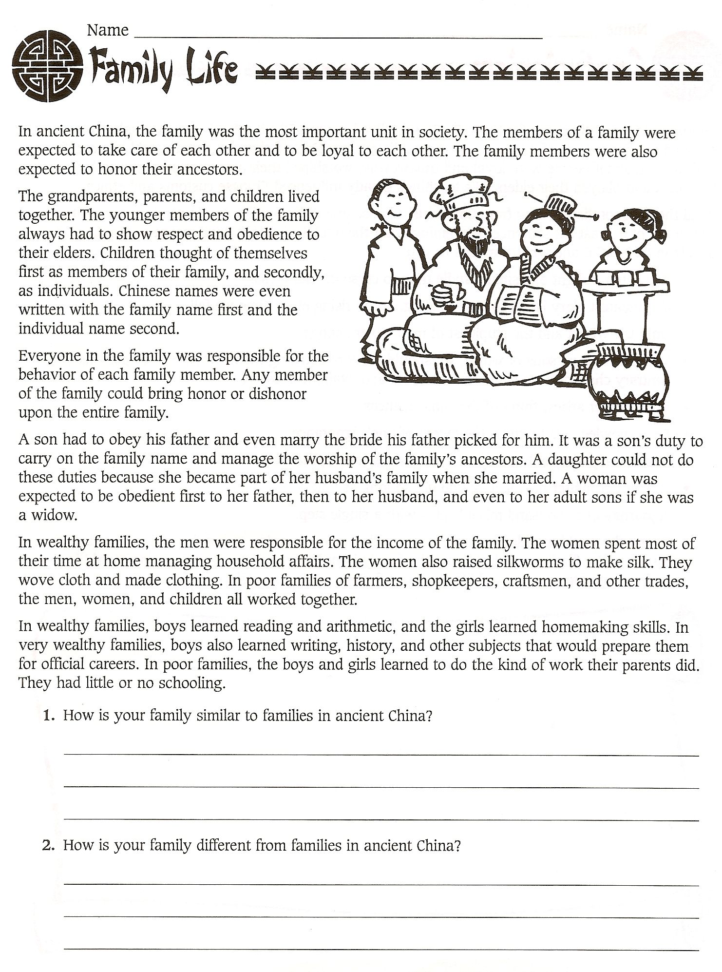 7 Fun Social Studies Worksheets for 3rd Grade