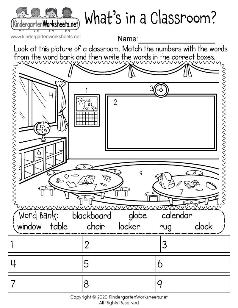 Social Studies Worksheets For Kindergarten Worksheet24