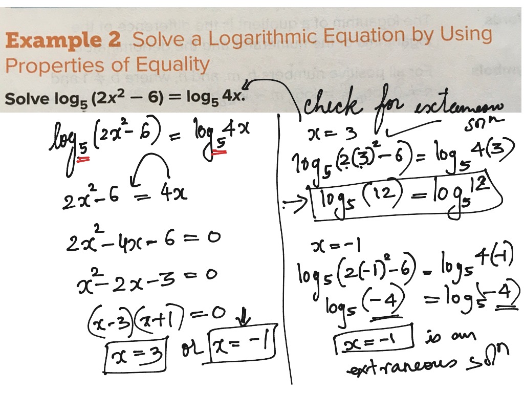 5 Ways to Solve Logarithmic Equations