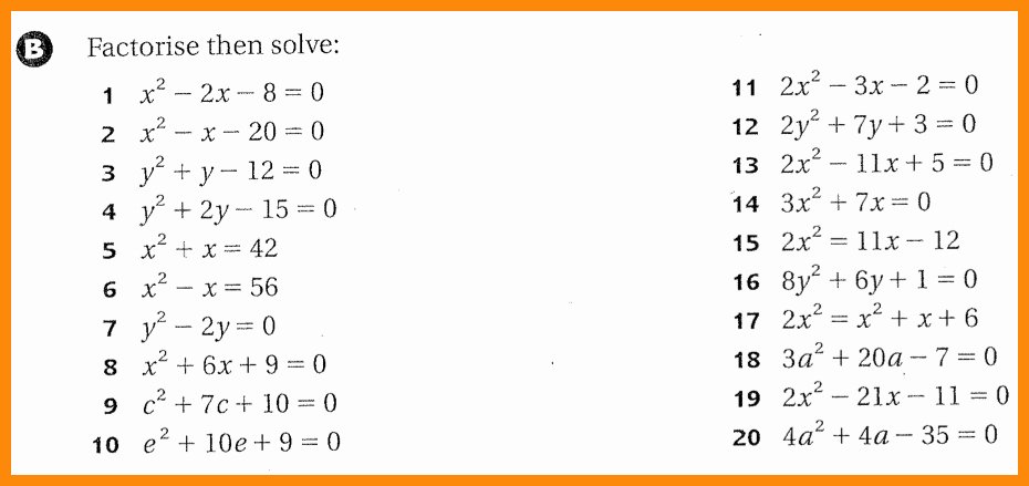 Solve Quadratics by Factoring Made Easy