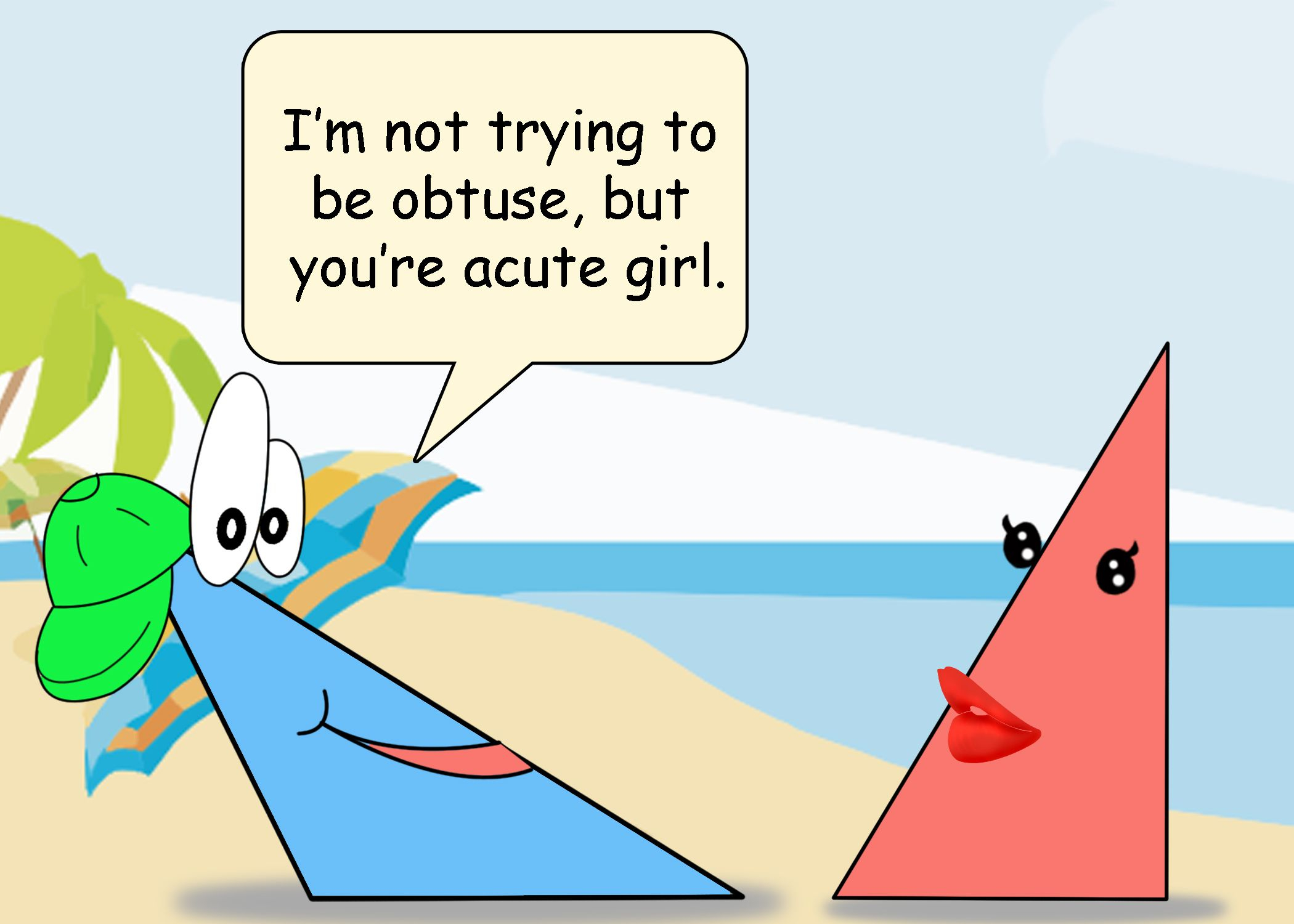 Solved Why Did The Obtuse Angle Go To The Beach 3 7 9 6 1 11 13 12 4 1 Others