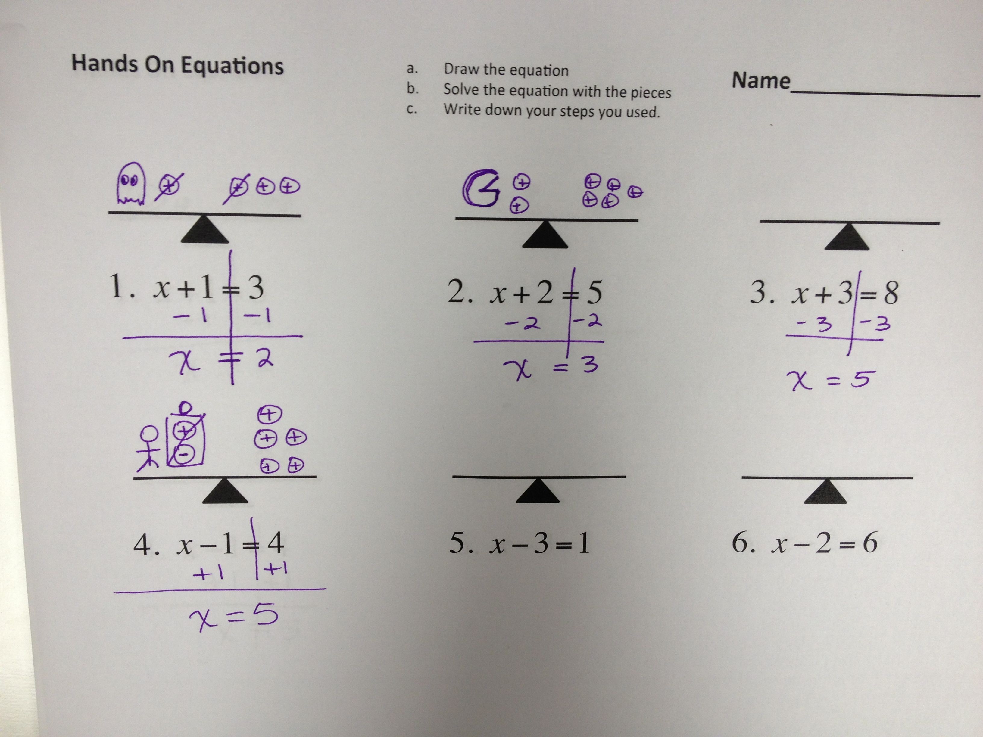 Solving 1 Step Equations Made Easy for Students