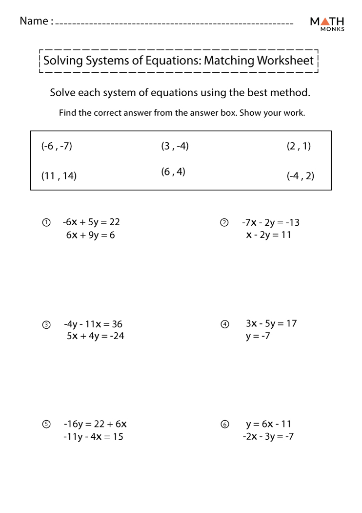 Solving Equations Worksheets Worksheetsgo