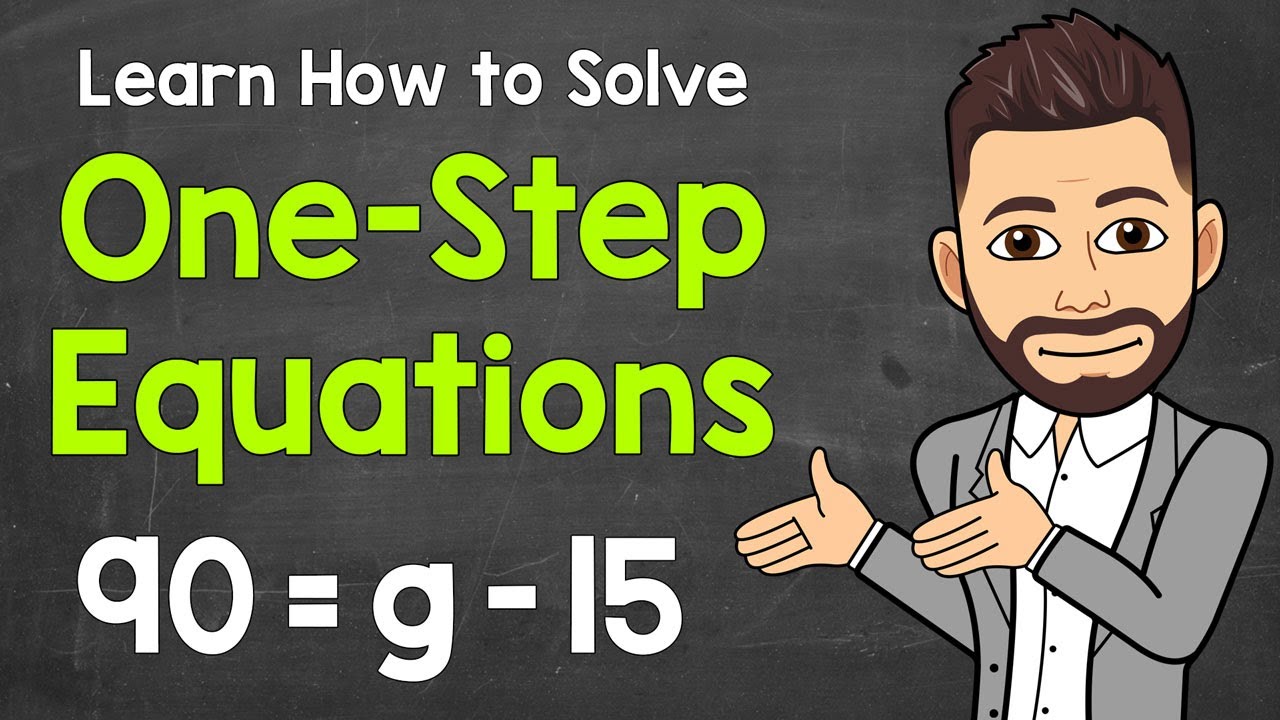 Solving One Step Equations A Step By Step Guide Algebraic Equations