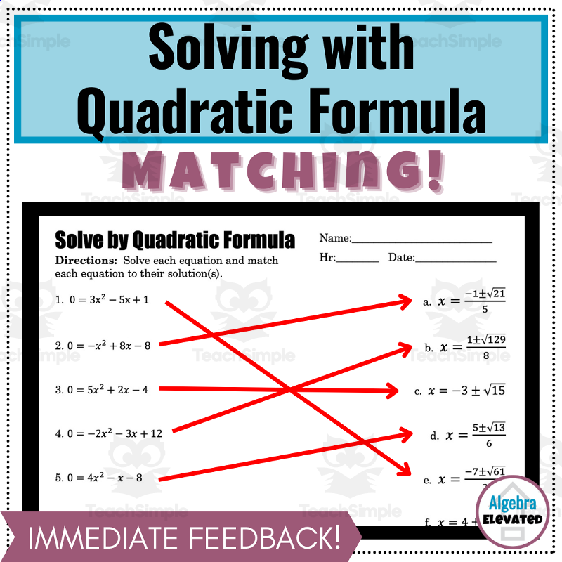 5 Ways to Solve Quadratic Equations Effortlessly