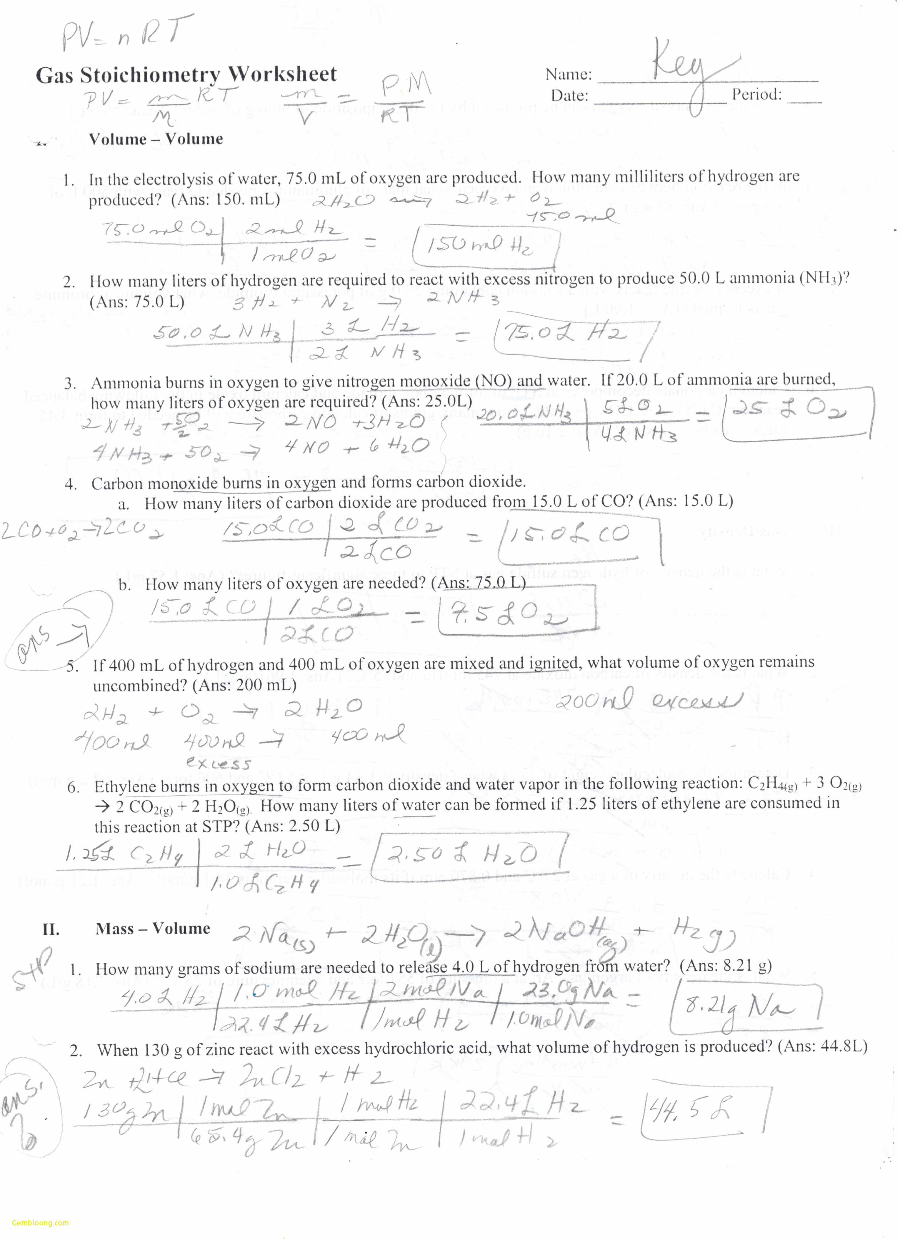 Mastering Stoichiometry with Practice Worksheet Answers