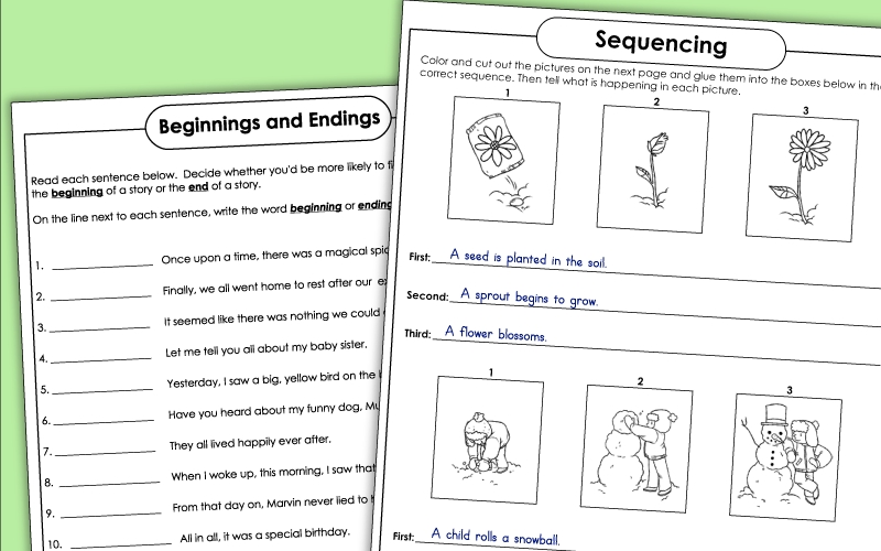 Story Sequencing Worksheets 15 Worksheets Com Worksheets Library