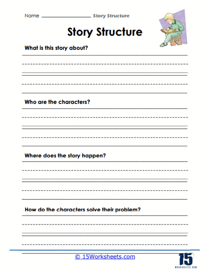 5 Essential Story Structure Worksheets