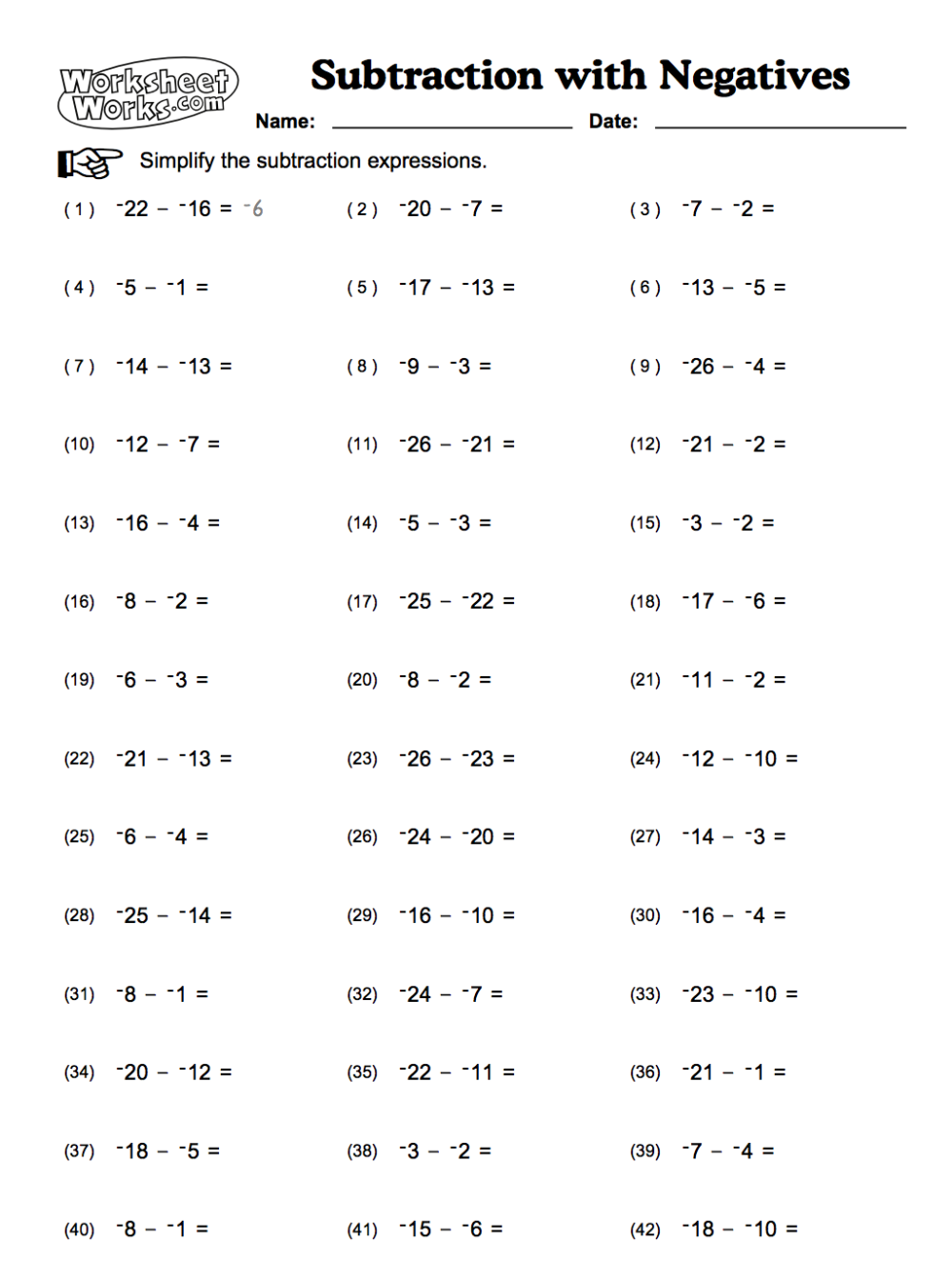 5 Ways to Subtract Negative Numbers with Ease