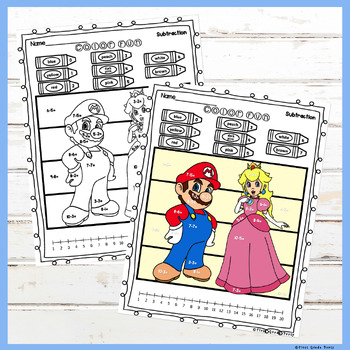 Super Mario Worksheets Pdf