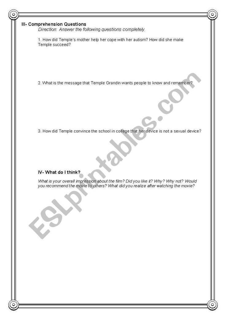 Unlocking Temple Grandin: Movie Worksheet Answers and Insights