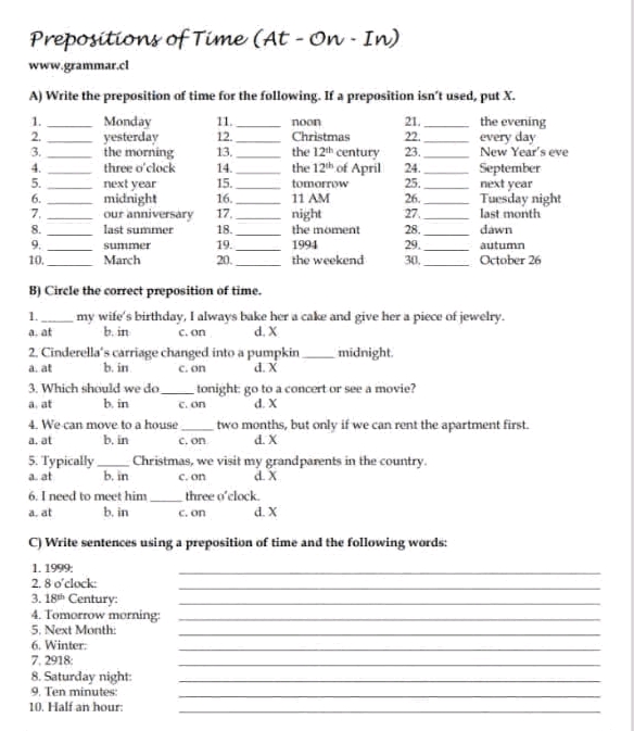 5 Answers to Century America's Time Worksheet