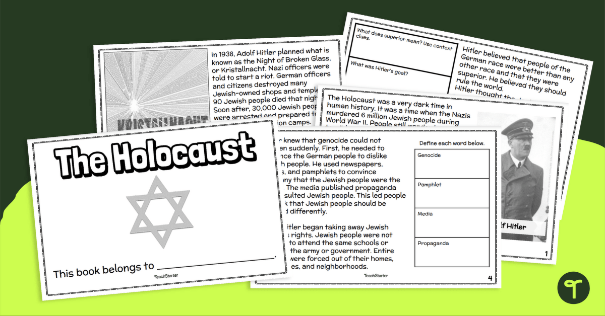 6 Ways to Understand the Holocaust Worksheet Answer