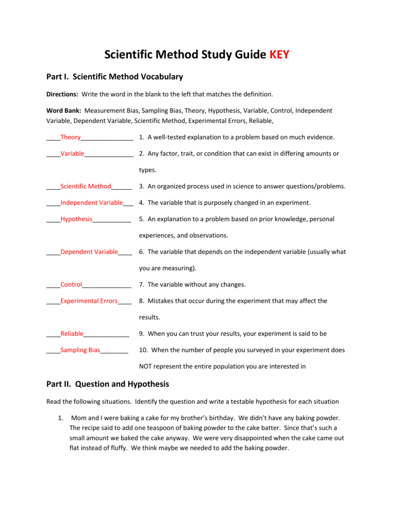 5 Ways to Master the Scientific Method Worksheet