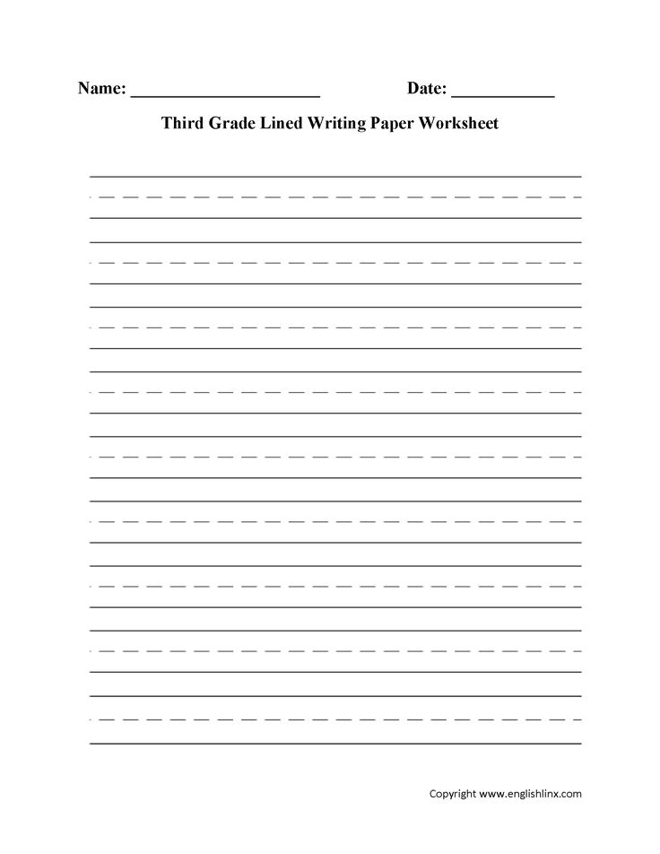 Free Third Grade Writing Worksheets to Boost Skills