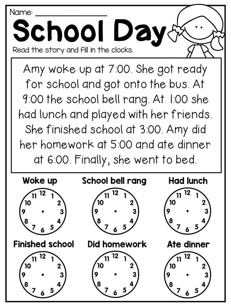 Time Worksheets for 3rd Graders Fun Learning