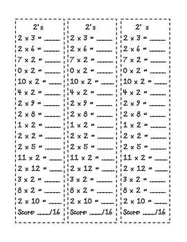 Timed Multiplication Worksheets for Rapid Math Mastery