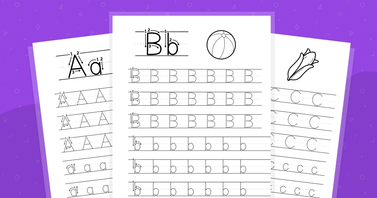 Free Printable Trace Letter I Worksheet