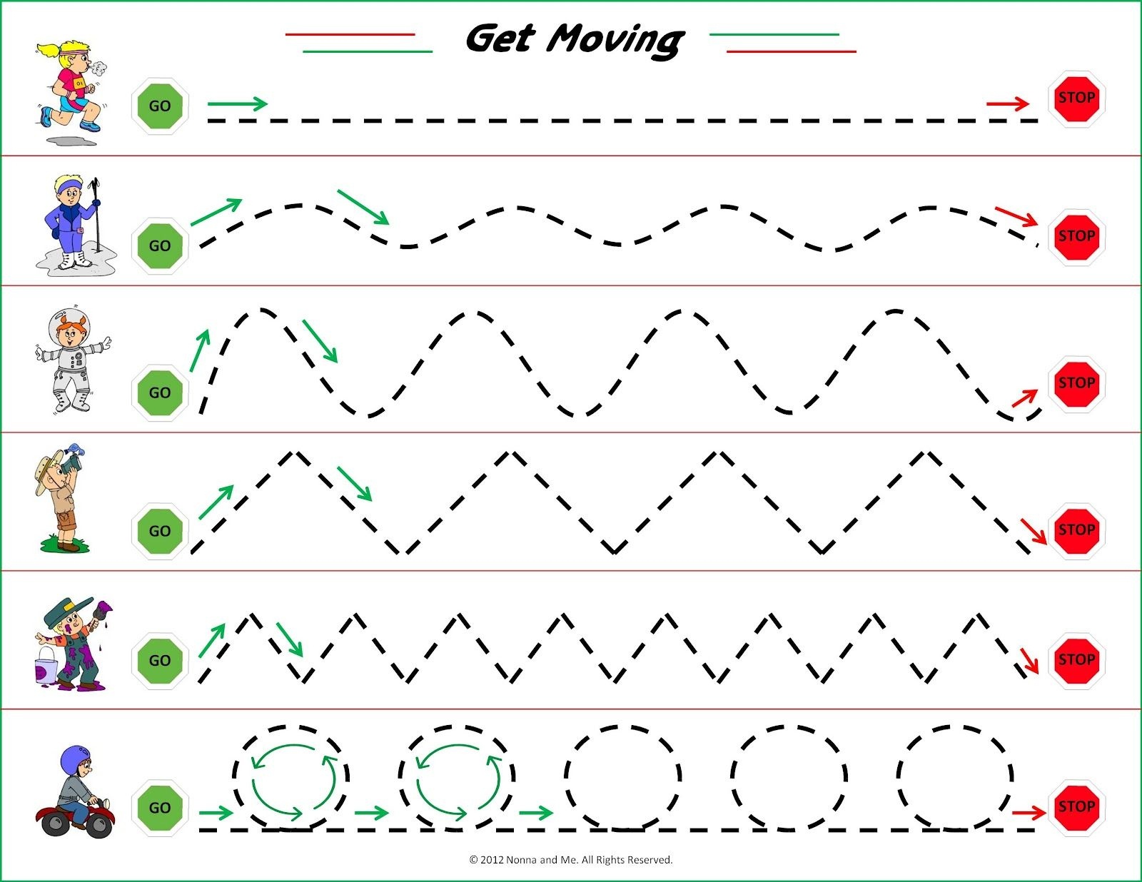 6 Ways to Improve Fine Motor Skills with Trace Shapes