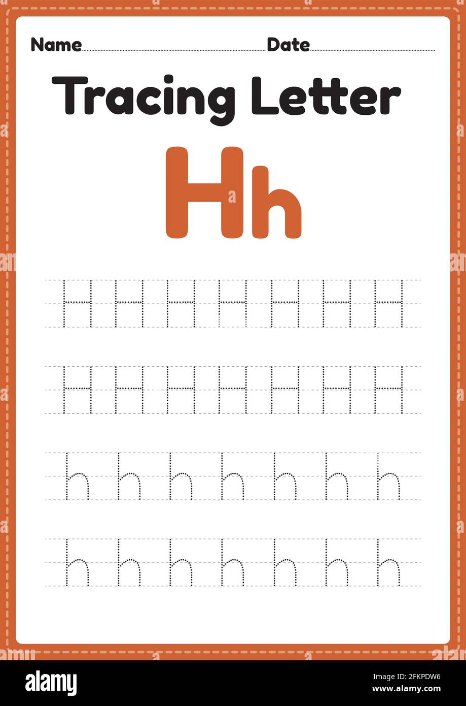 Traceable Letter Worksheets for Preschool and Kindergarten Fun