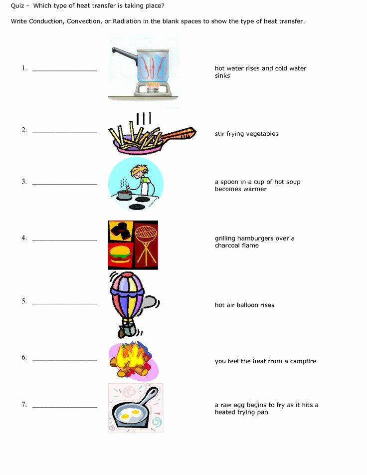 Transformation of Energy Worksheet for Students