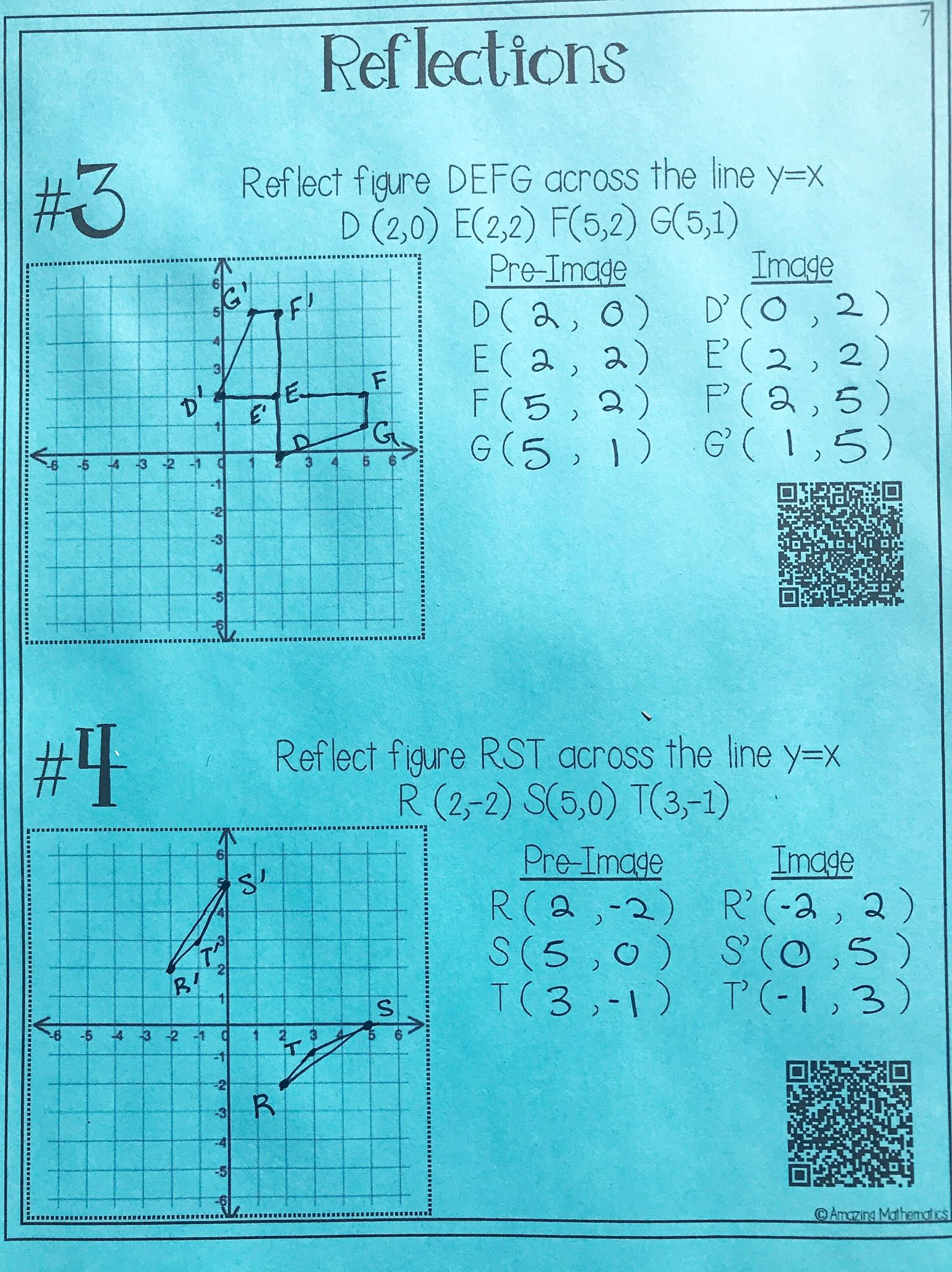 Translation Worksheets With Answers