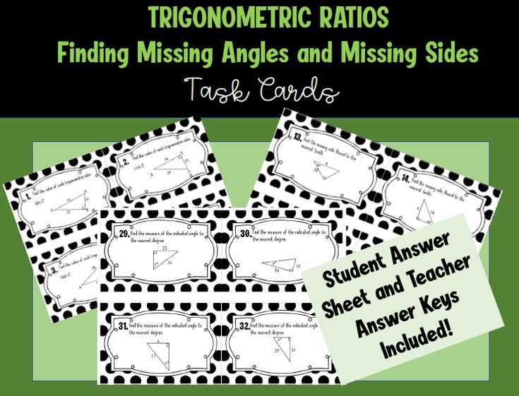 Trigonometric Ratios and Finding Missing Sides Made Easy