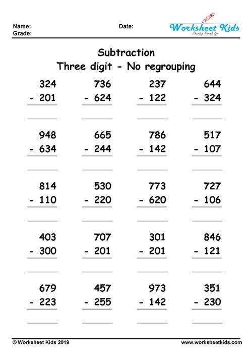 Mastering Triple Digit Subtraction with Regrouping Made Easy