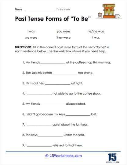 5 Ways to Master Verb to Be Worksheets