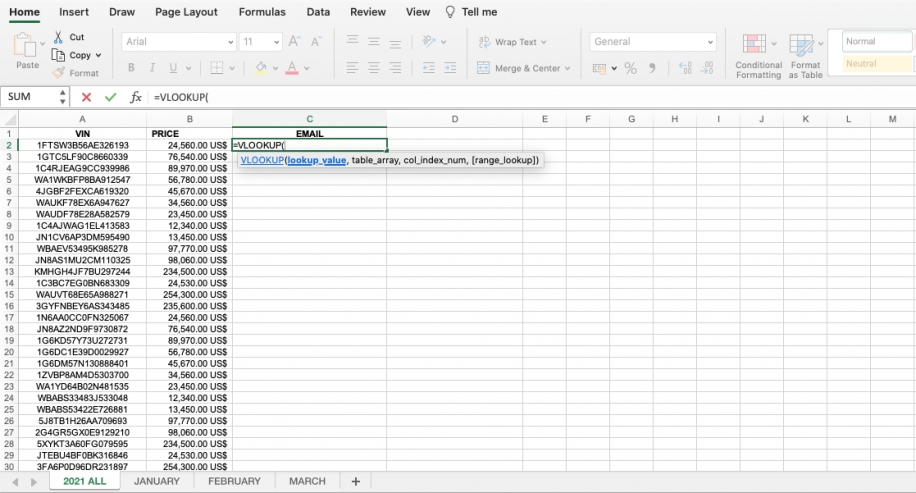 Vlookup Between Two Worksheets Made Easy