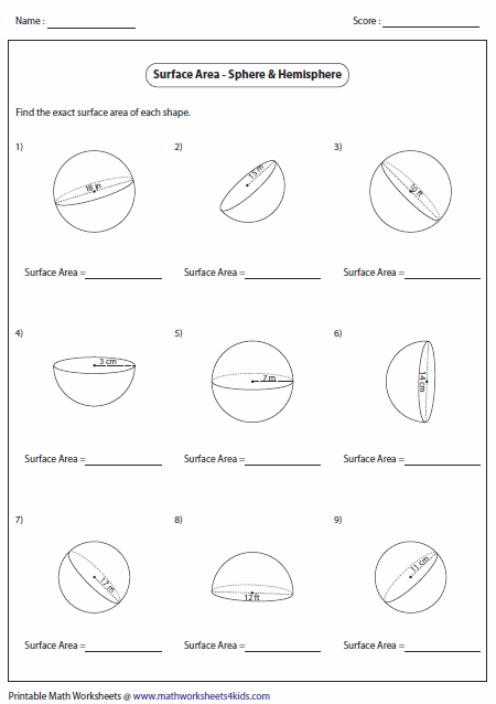 5 Ways to Solve Volume of Sphere and Hemisphere