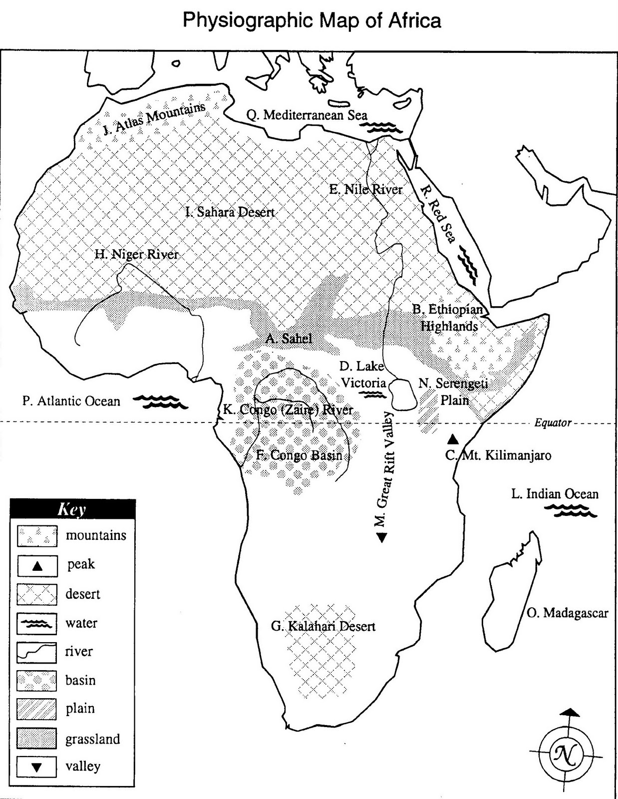 African Empires Map Worksheet Answers