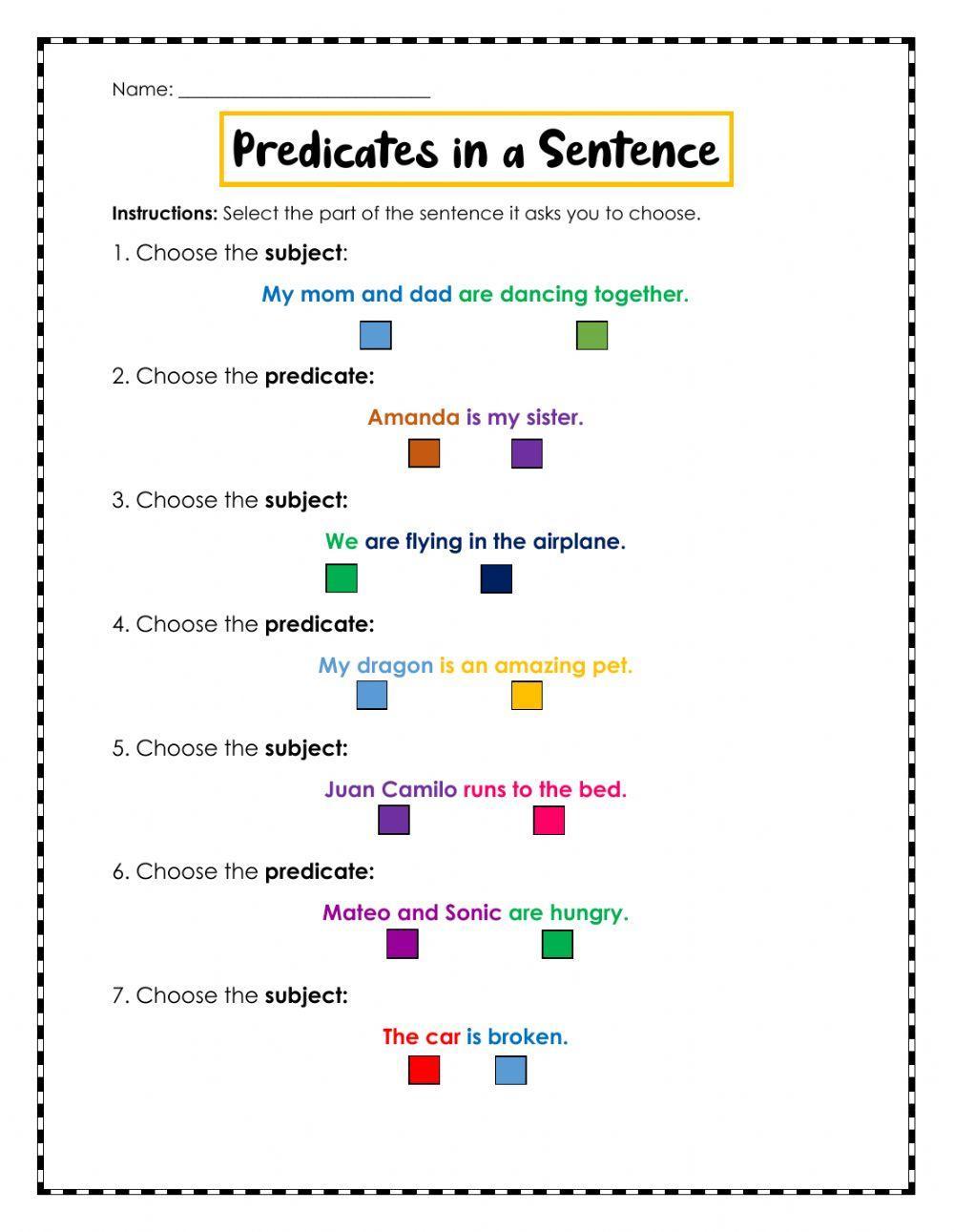 5 Ways to Master Subject and Predicate