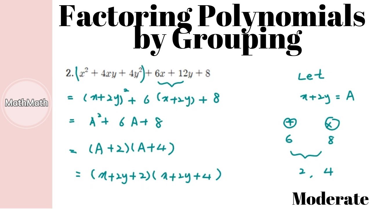 5 Ways to Factor by Grouping