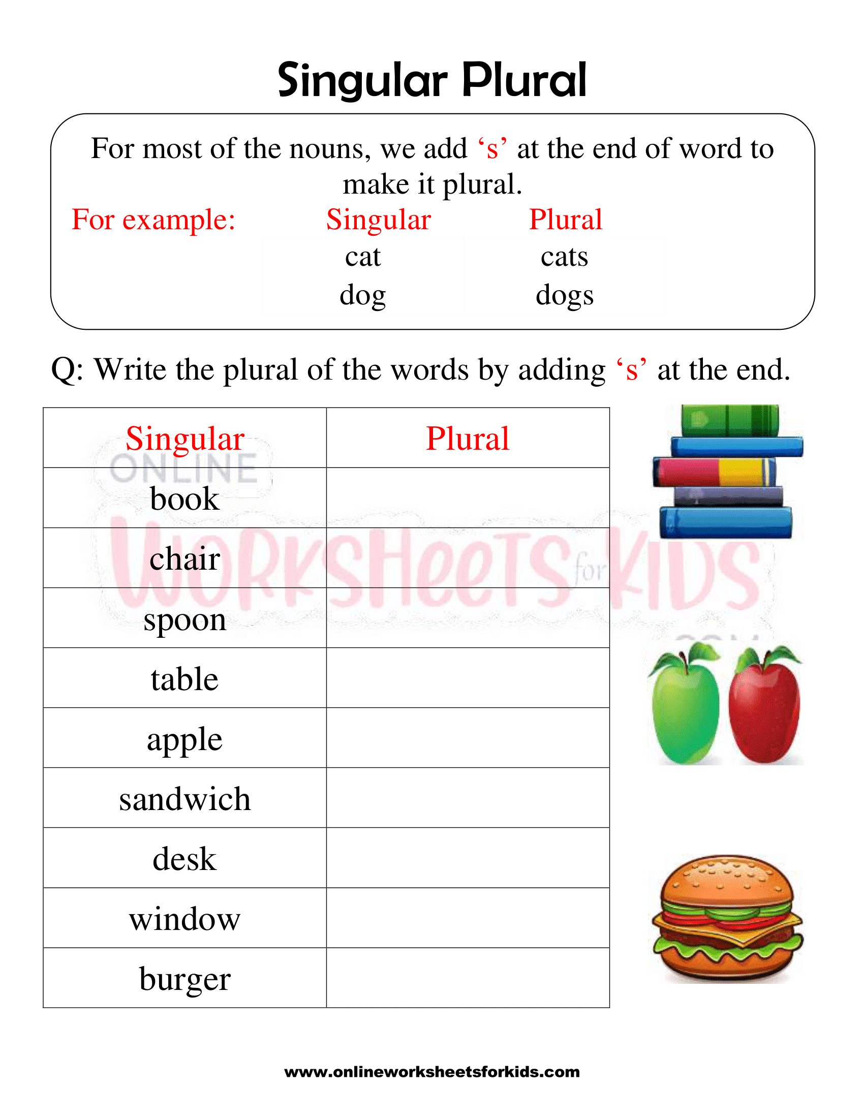 Mastering Plurals: A Comprehensive Worksheet Guide