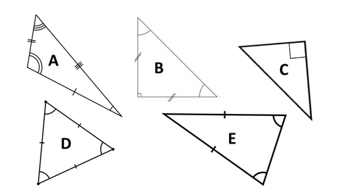 Triangles Worksheet for Math Mastery