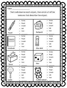 Exploring Properties of Matter Worksheet