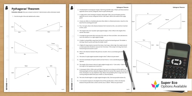 5 Ways to Master Pythagorean Theorem Worksheets