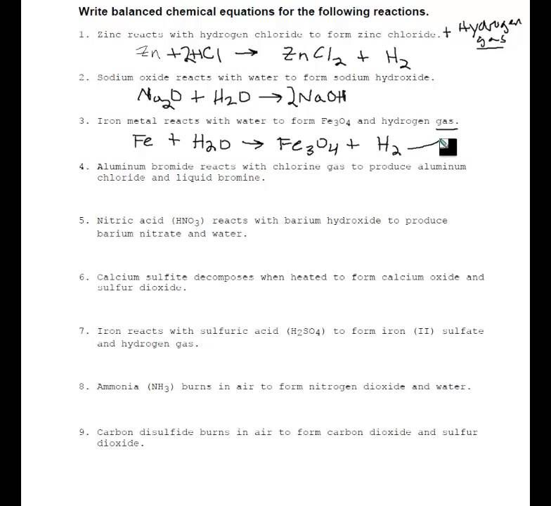 5 Ways to Solve Chemistry Word Equations