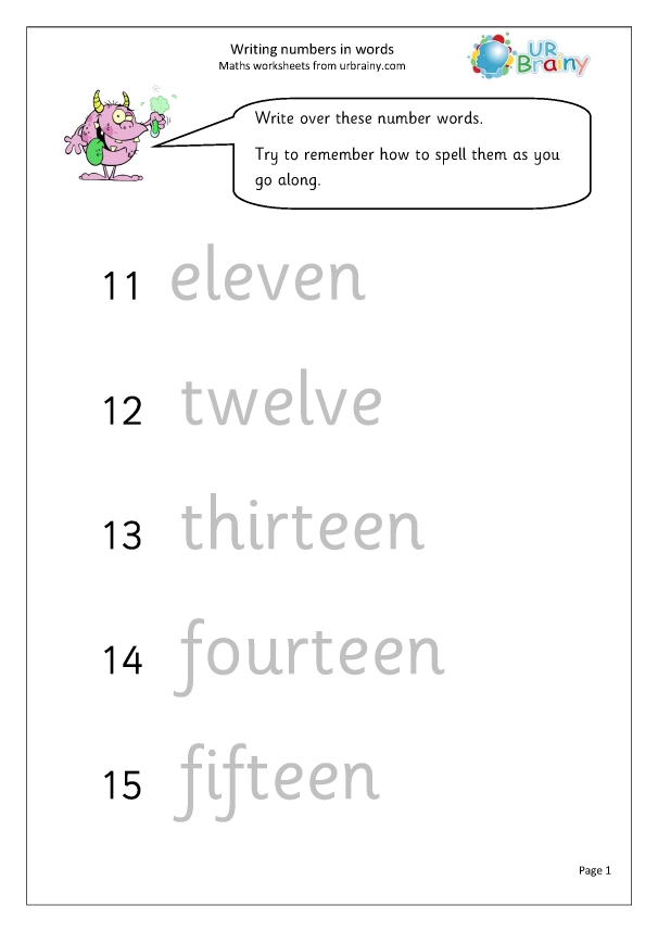 5 Ways to Write Numbers in Words