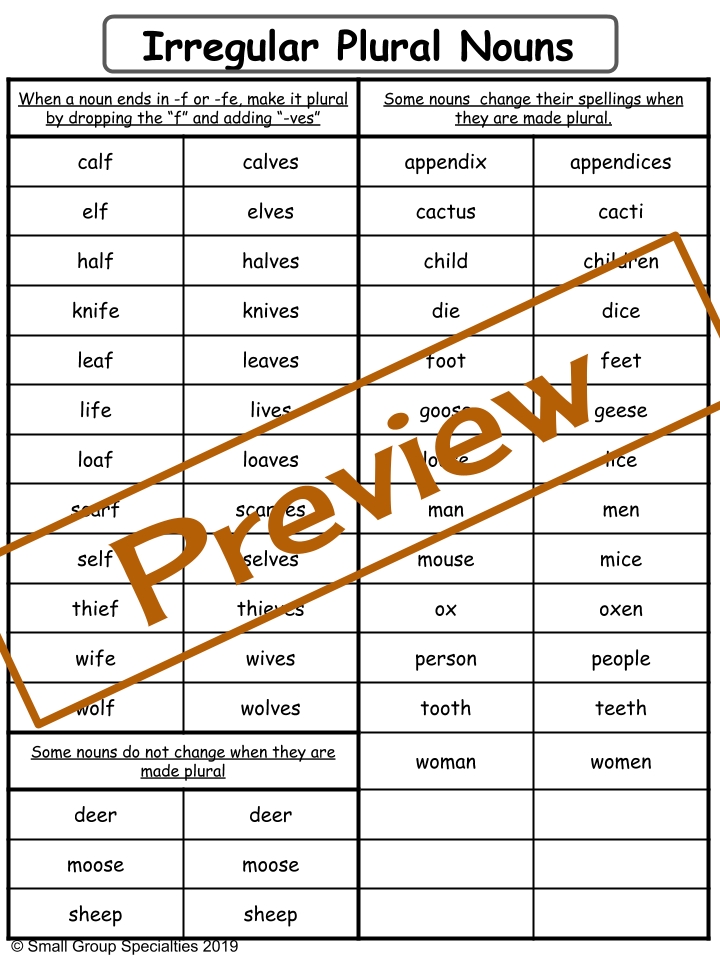 6 Irregular Plural Nouns to Master Now