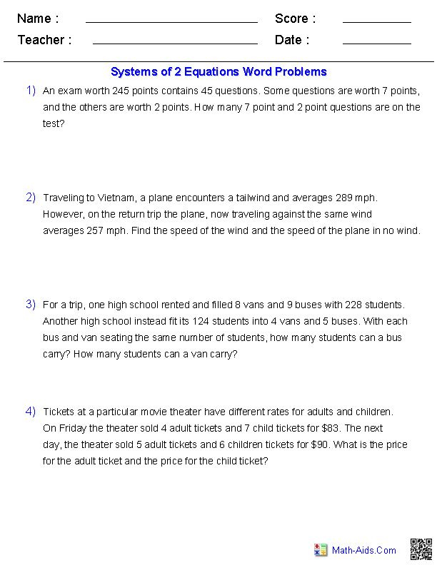 Writing Expressions Word Problems Made Easy