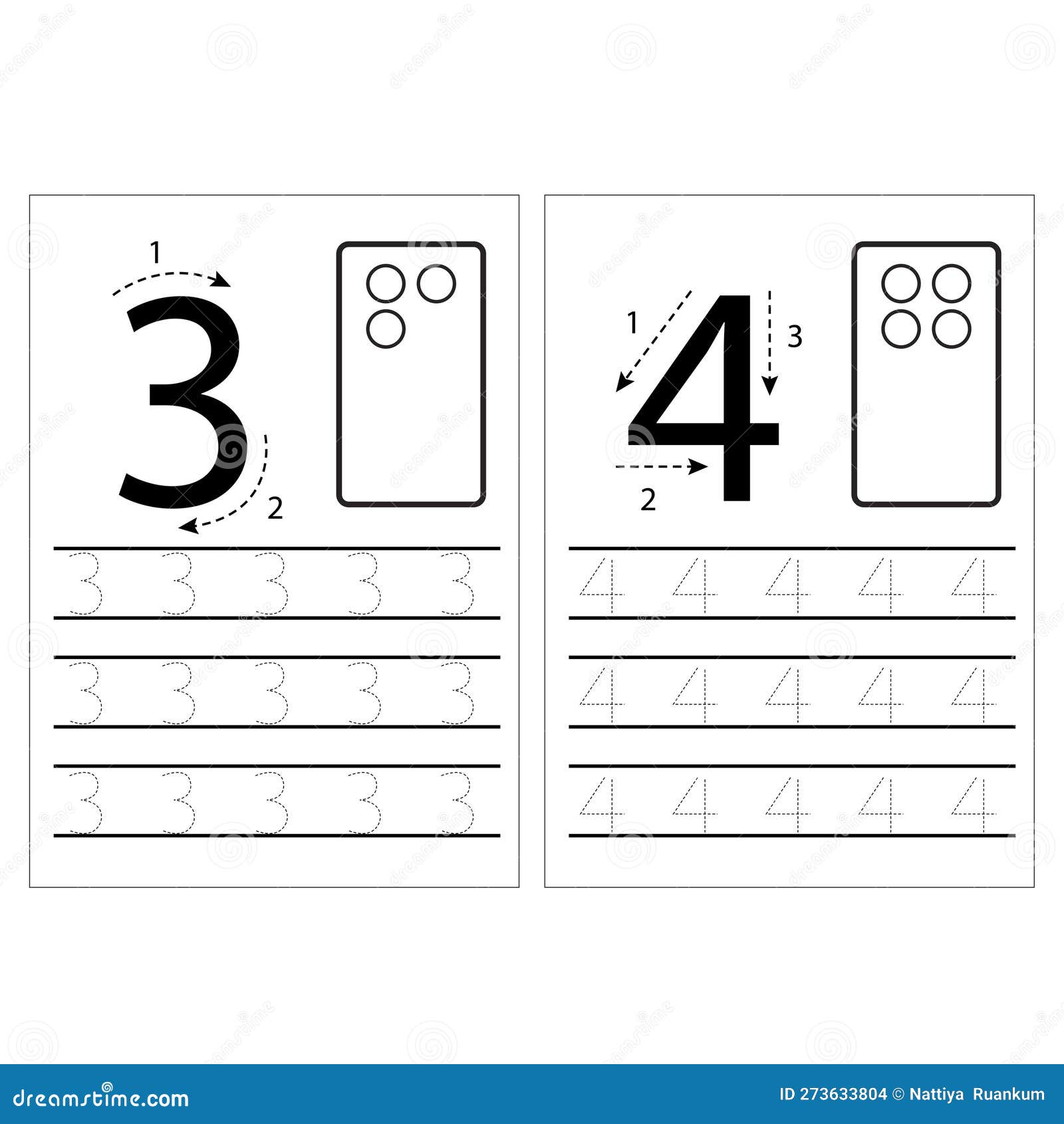 5 Ways to Master Writing Numbers Worksheet