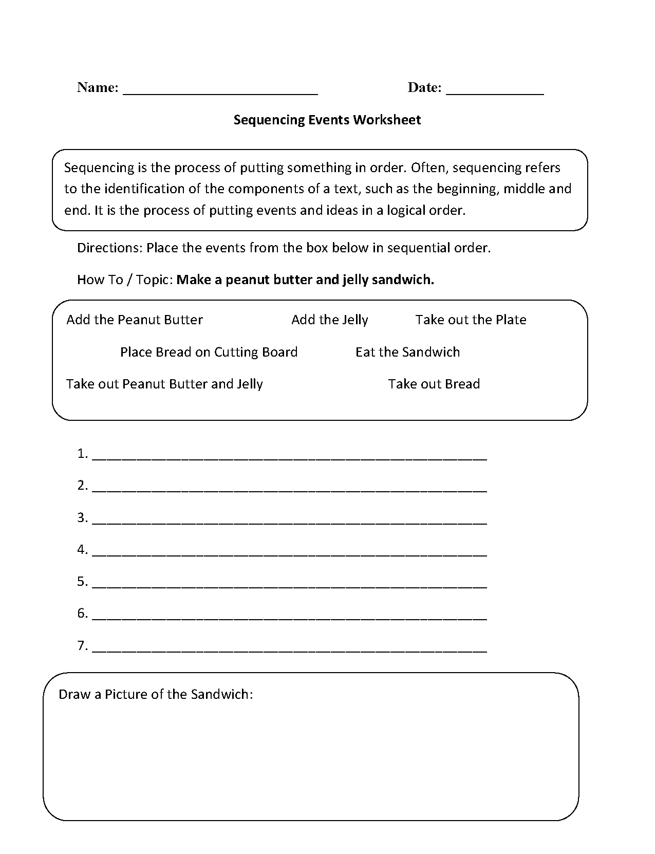 3rd Grade Writing Worksheets and Activities