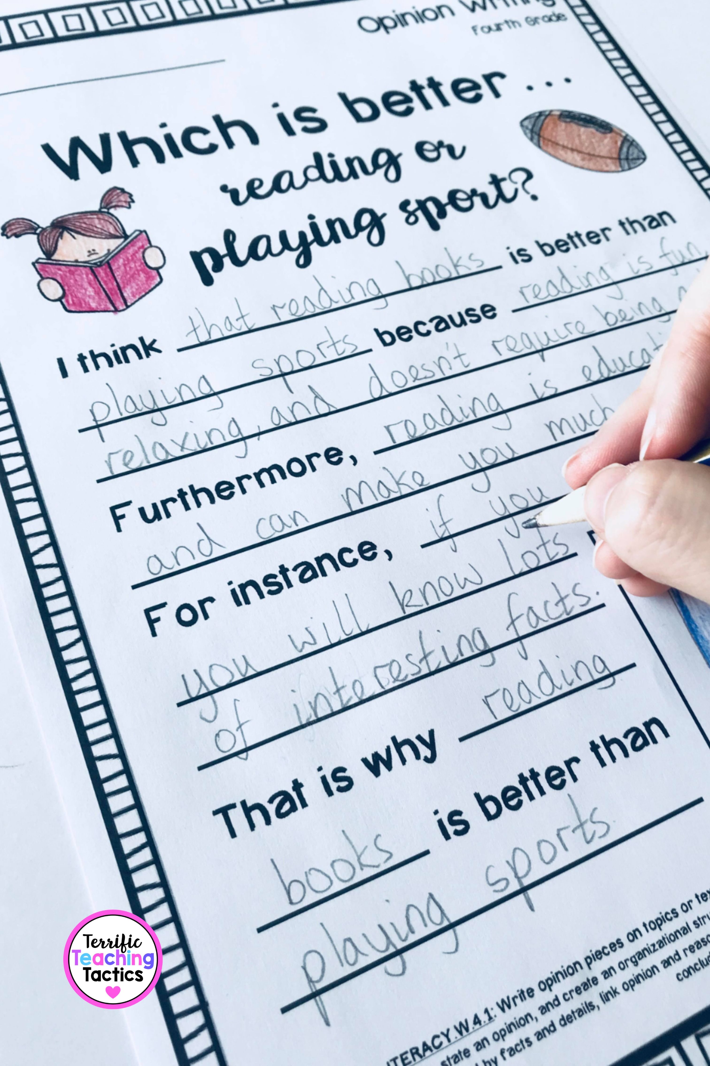 10 Engaging Writing Worksheets for 4th Grade Students