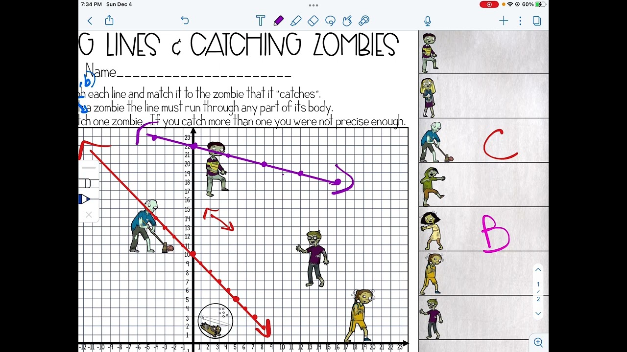 5 Ways to Master Zombie Graphing Worksheet